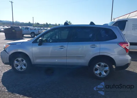 2016 Subaru Forester 2.5I from USA, damaged, VIN JF2SJAAC9GH458573